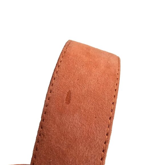 Vionic 8.5 Sofia Coral Block Heeled Sandal Suede - Picture 11 of 12